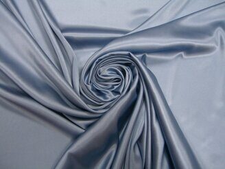 Атласный шелк (шелк 95%, эл. 5%), ширина 135 см.