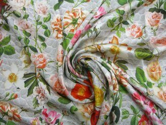 Плательно-блузочная ткань, атлас (шелк 95%, эл. 5%), ширина 130 см.